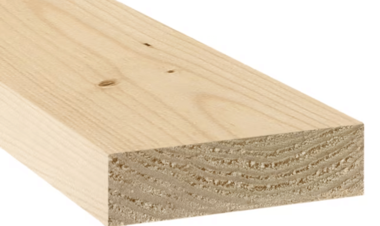 Pine wood lumber