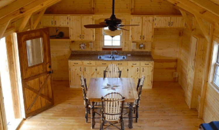 Pine wood used in framing or crating application