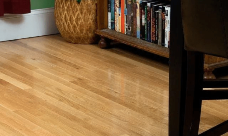White oak flooring